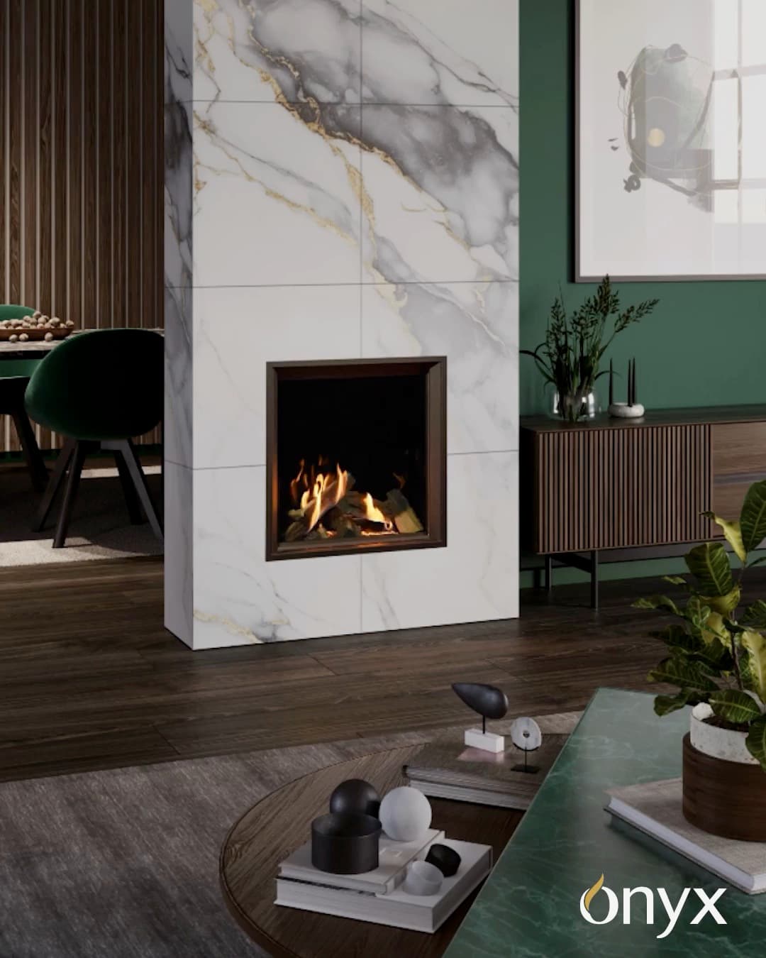 Onyx Eclipse 60HL gas fire