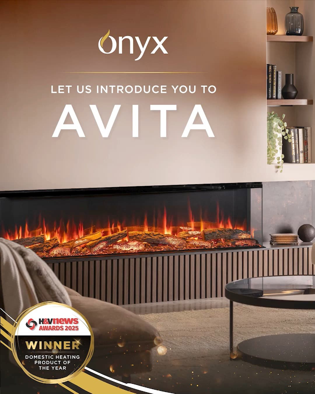 Onyx Avita Electric Fires