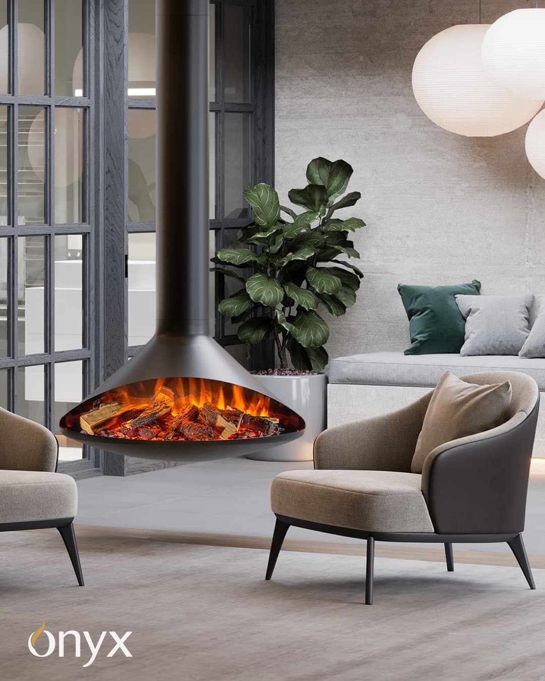 Orbit electric fires