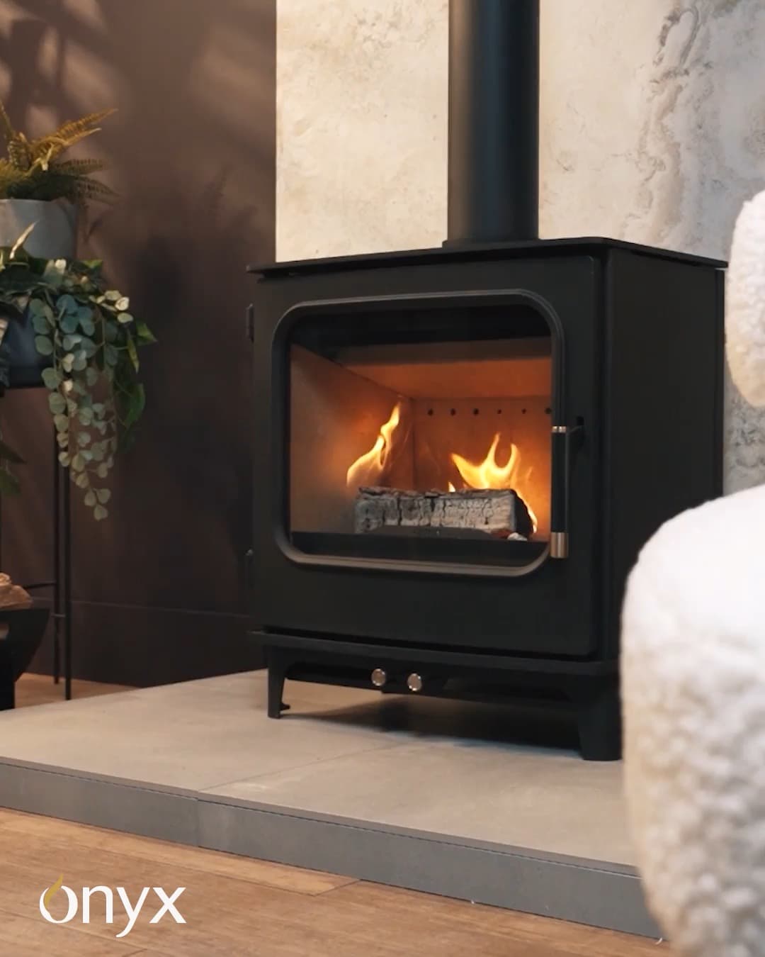Olympus 5 wood burning stove