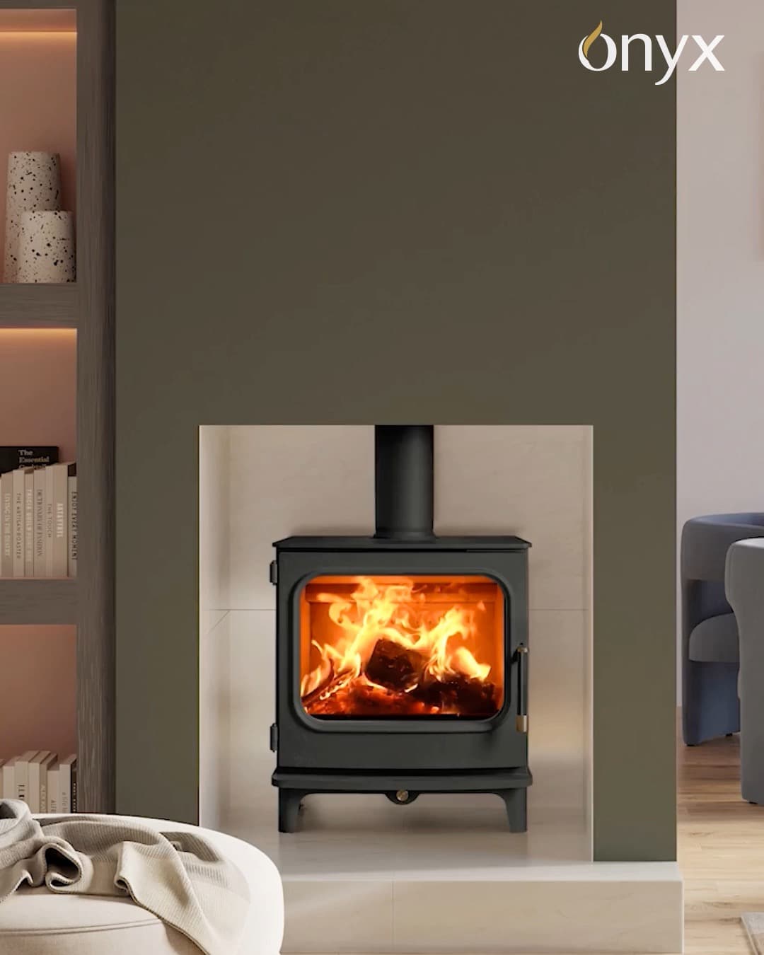 Olympus 5 woodburning stove