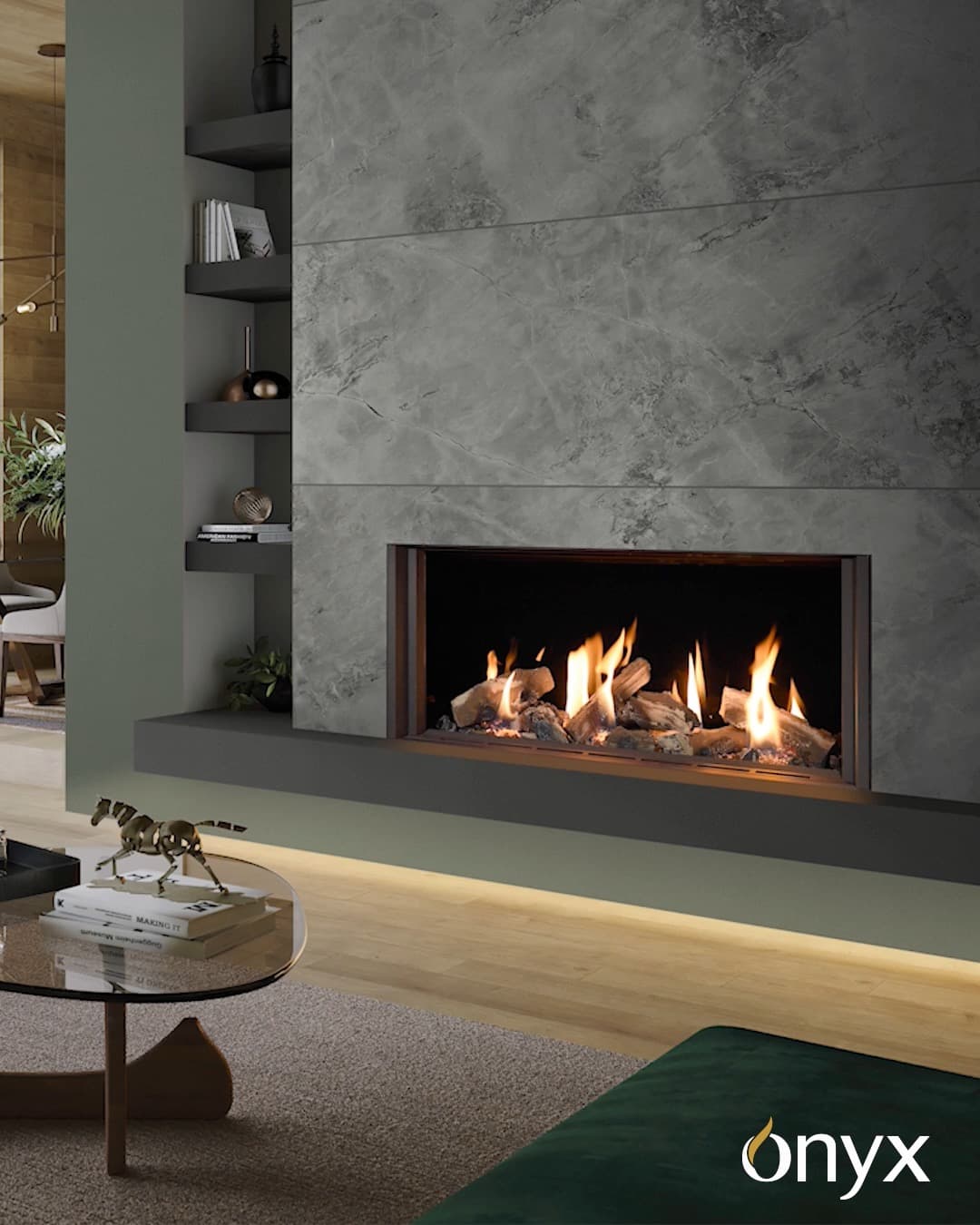 Avanti 85 Edge Gas Fire